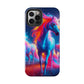 "Neon Dreamscapes: A Pride of Unicorns" NEON Unicorns Tough Phone Case