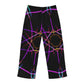 TDB 'Neon Infinity Oscillations' Trippy Infinity Patterns Mens Pajama Pants
