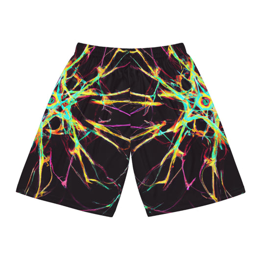 Giovanni da Tintoretto - Trippy Infinity Patterns Rave Shorts