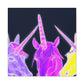 Neon Unicorn Dreamscape NEON Unicorns Art Canvas