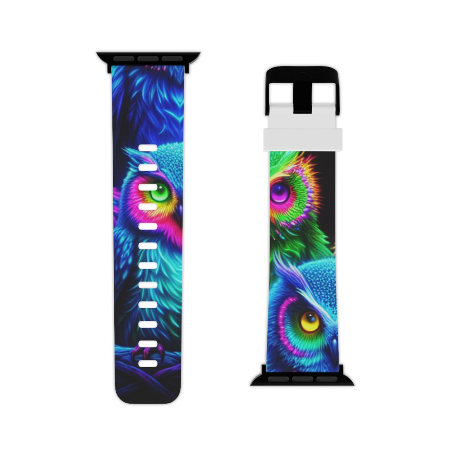 Neon Night Owls - NEON Owls Iwatch Band