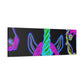 Vibrant Neon Magic. NEON Unicorns Art Canvas