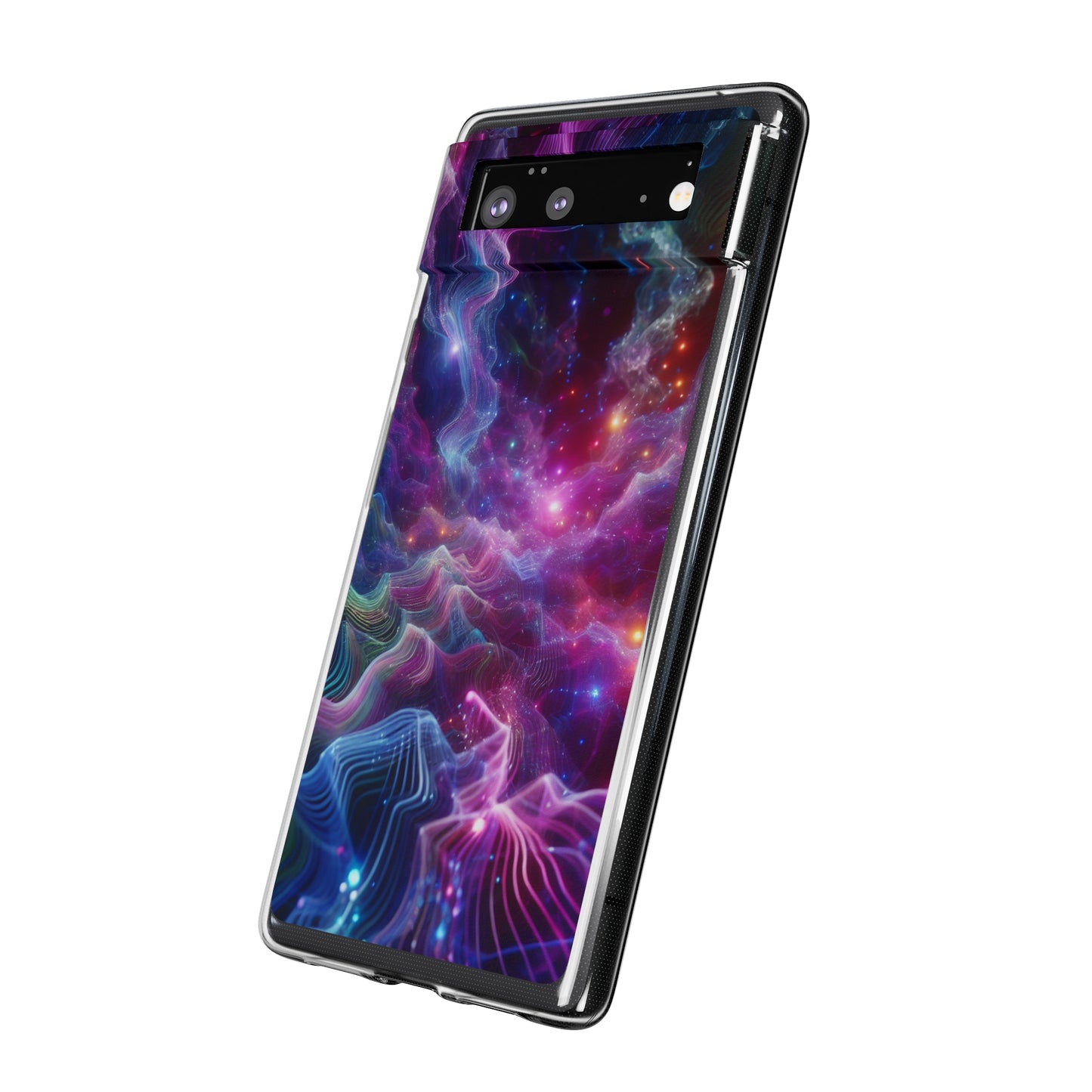 Neon Infinity Swirlz Infinity Patterns Art Polycarbonate Phone Case