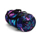 Neon Flight. - Neon Butterflies Duffle Bag