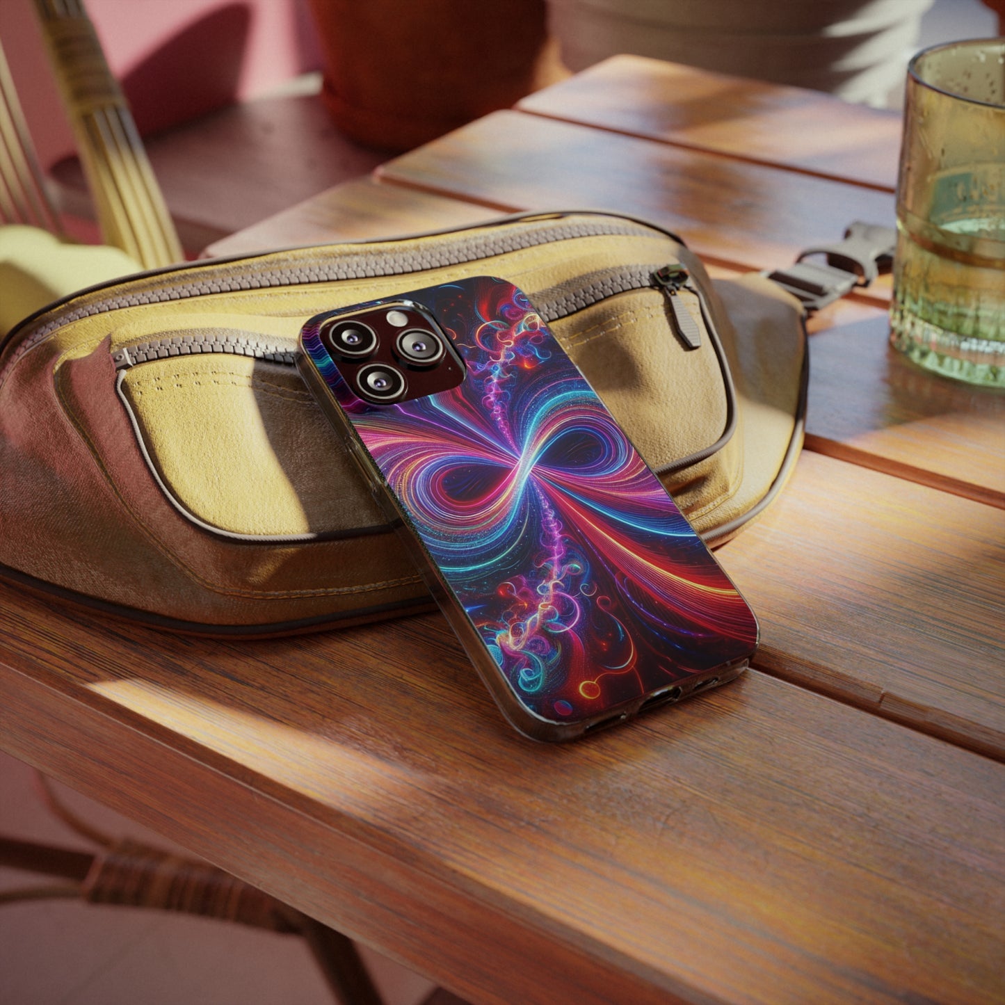 Neonotic Infinity Infinity Patterns Art Polycarbonate Phone Case