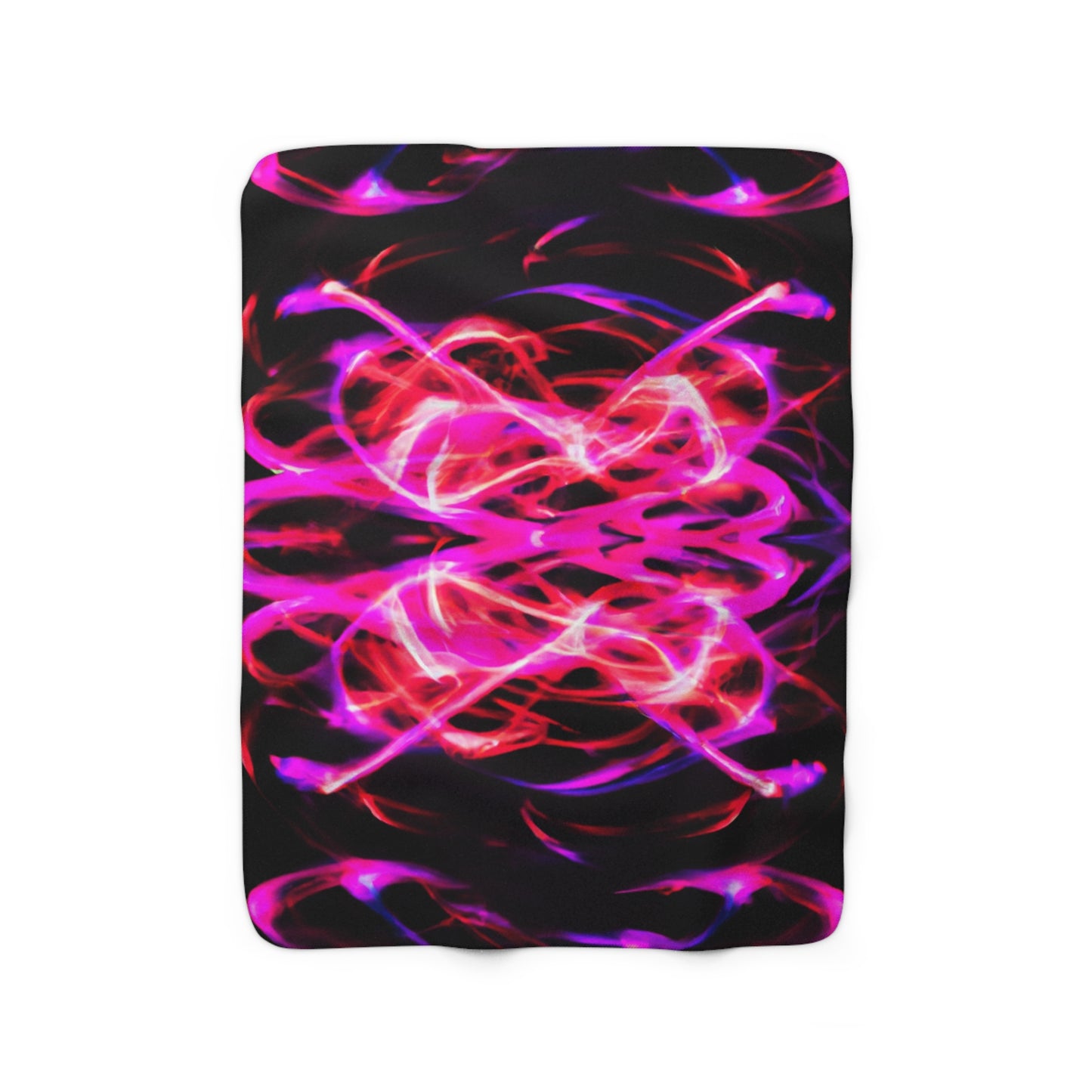 Hans van Heyde - Trippy Infinity Patterns Sherpa Blanket