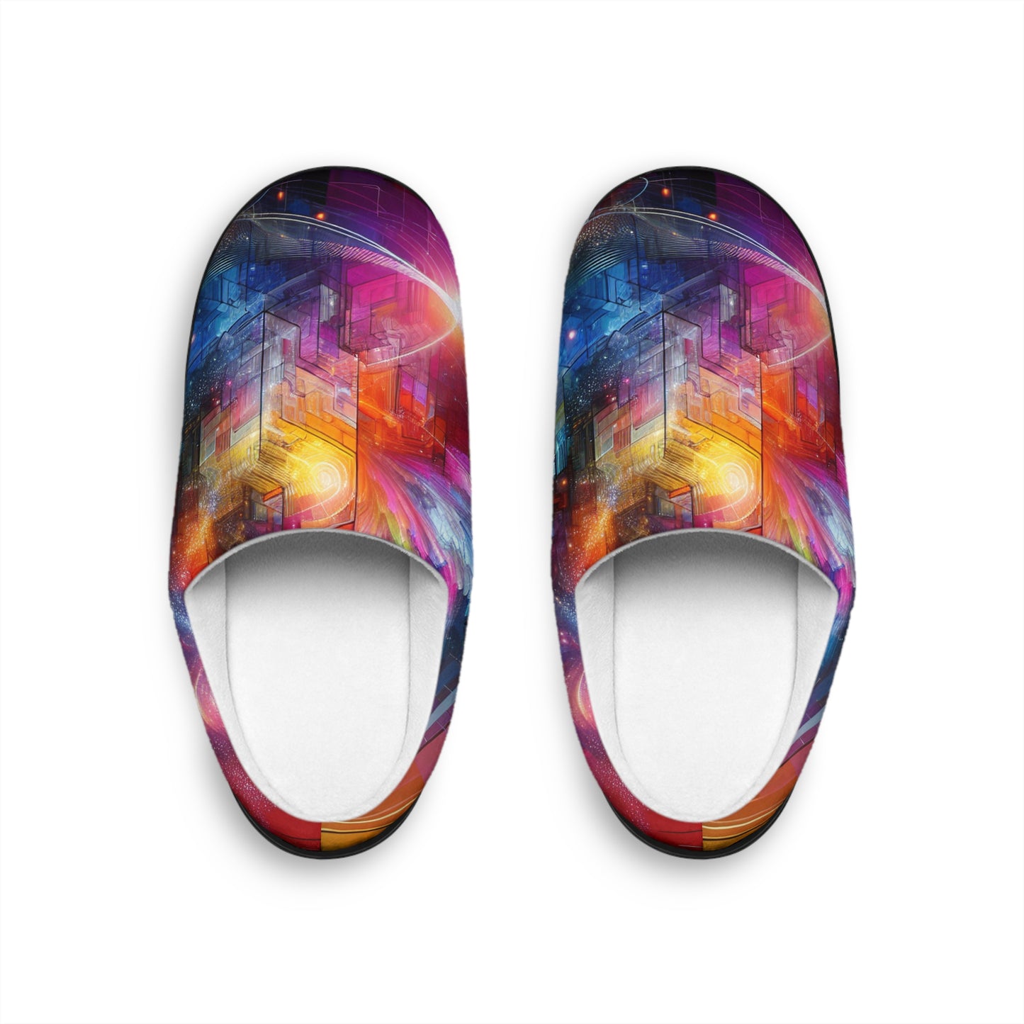 William Rembrandt - Trippy Infity Patterns Woman's Indoor Slippers