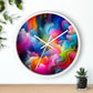 Almeda Grumerebo. - Trippy Infinity Patterns Wall Clock