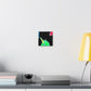 "Neon Rainbow Unicorn Cluster" NEON Unicorns Art Canvas