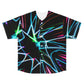Neon Maze Infinity. Trippy Infinity Patterns Mens Jersey