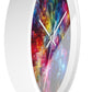 Hortensia da Verona - Trippy Infinity Patterns Wall Clock