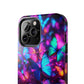 Neon Moth Flutter. NEON Butterflies Tough Phone Case