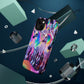 Neon Wonderland Unicorns Neon Unicorns Premium Art Magsafe Magnet Tough IPhone 13 14 15 Pro Plus Max and Mini in Matte and Glossy Phone cases