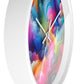 Almeda Grumerebo. - Trippy Infinity Patterns Wall Clock