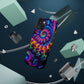 Twilight Infinyscape Neon Trippy Infinity Patterns Premium Art Magsafe Magnet Tough IPhone 13 14 15 Pro Plus Max and Mini in Matte and Glossy Phone cases