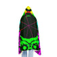 "Neon Nightlife" - NEON Owls Art Hooded Snuggle Blanket