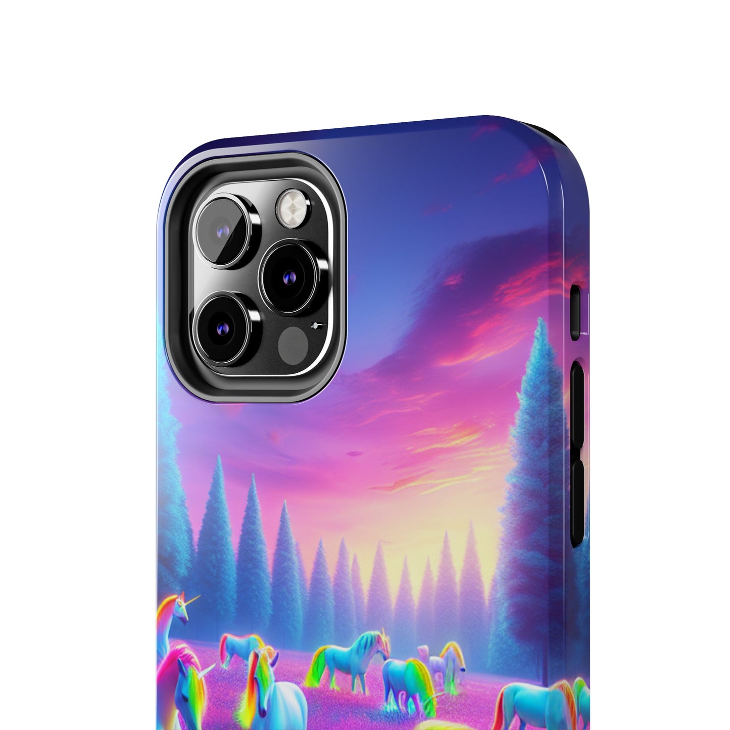 Neon Mystic Unicorns. NEON Unicorns Tough Phone Case