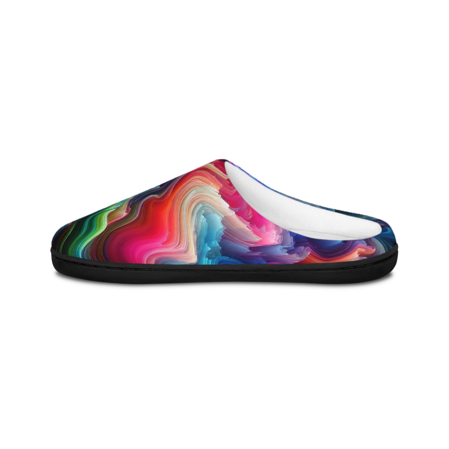 Leonardo da Fredo - Trippy Infity Patterns Men's Indoor Slippers