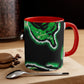 "Neon Splendor Symphony" Butterflies 11oz Mug