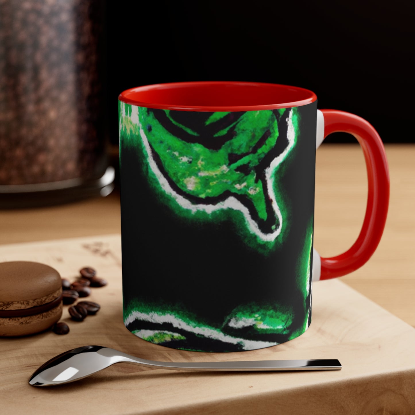 "Neon Splendor Symphony" Butterflies 11oz Mug