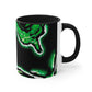 "Neon Splendor Symphony" Butterflies 11oz Mug