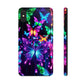 "Vibrance in Flight" NEON Butterflies Tough Phone Case