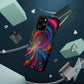 Neon Eternal Infinity Oasis. Neon Trippy Infinity Patterns Premium Art Magsafe Magnet Tough IPhone 13 14 15 Pro Plus Max and Mini in Matte and Glossy Phone cases