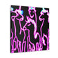 NeoNirvana. NEON Unicorns Art Canvas