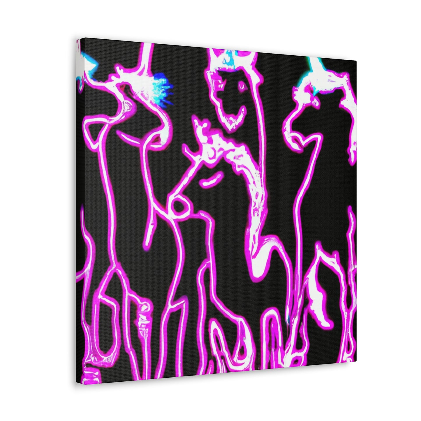NeoNirvana. NEON Unicorns Art Canvas