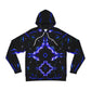 "Omni-Unfurl Neonites" -Trippy Infinity Patterns AOP Hoodie