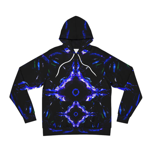 "Omni-Unfurl Neonites" -Trippy Infinity Patterns AOP Hoodie