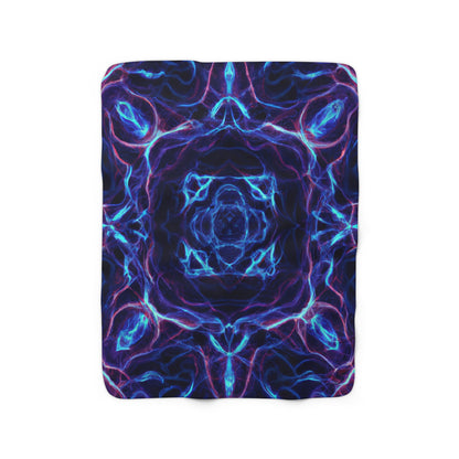 Giovanni Bellini - Trippy Infinity Patterns Sherpa Blanket