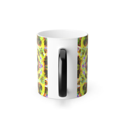 Giovanni Brunelleschi Trippy Infinity Patterns  11oz Color Morphing Mug