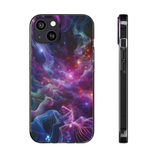 Neon Infinity Swirlz Infinity Patterns Art Polycarbonate Phone Case