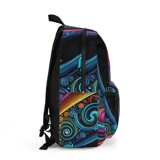 Pietro da Vinci. - Trippy Infinity Patterns Backpack