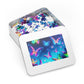 Neon Flight. - Neon Butterflies Puzzle30, 110, 252, and 1000 Pieces